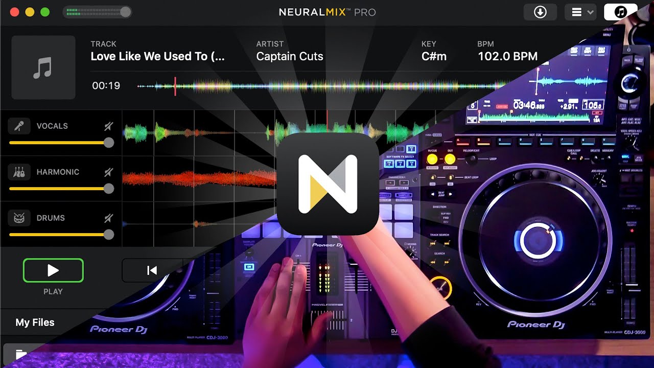 Mixing LIVE with STEMS created on Neural Mix Pro on any DJ software