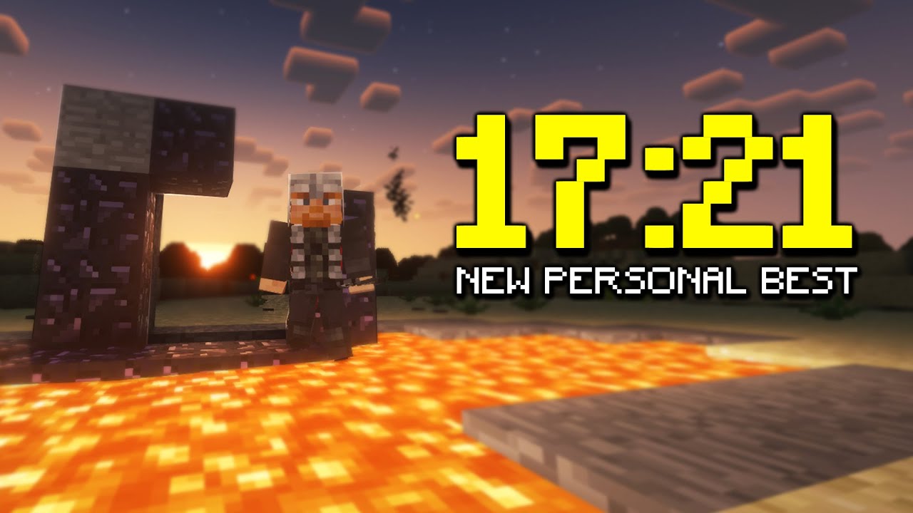 POBIŁEM REKORD **MINECRAFT SPEEDRUN*