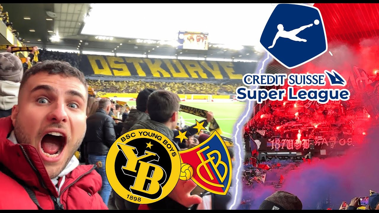 YOUNGBOYS V FC BASEL - 😱🤯 FC BASEL WURDE VON YOUNGBOYS ÜBERROLLT I Stadion Vlog xKiko