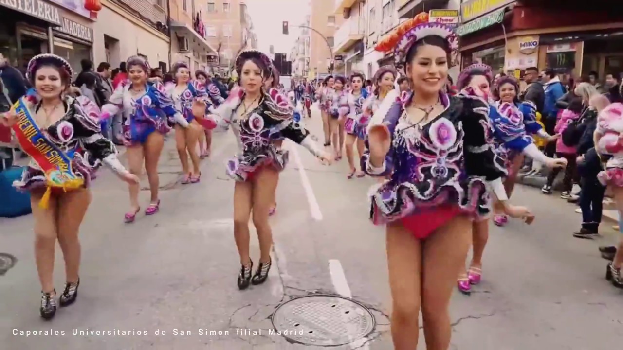 Chicas bailando caporales 9 (Yara - Bailando Caporales)
