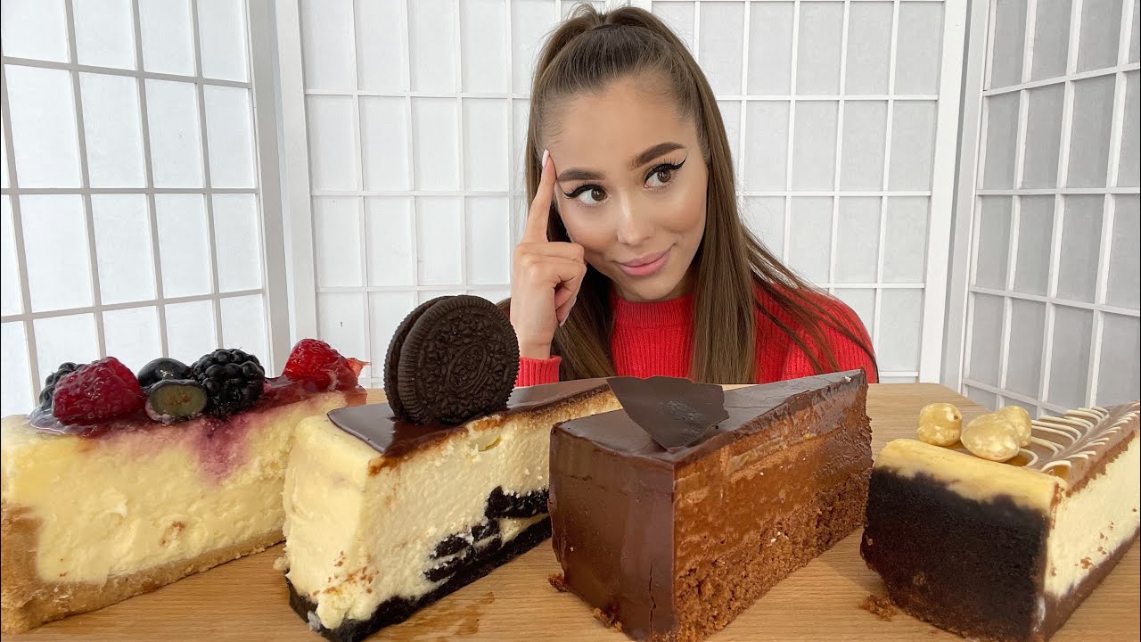 MUKBANG|ЛИЦЕМЕРНЫЕ КОММЕНТАТОРЫ🙆🏽‍♀️ ЖЕНСКАЯ СОЛИДАРНОСТЬ😹|4 вида чизкейк🤩