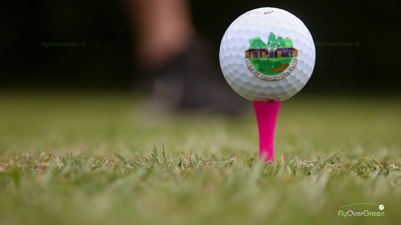 Golf De Forges Les Bains - drone aerial video - Overview