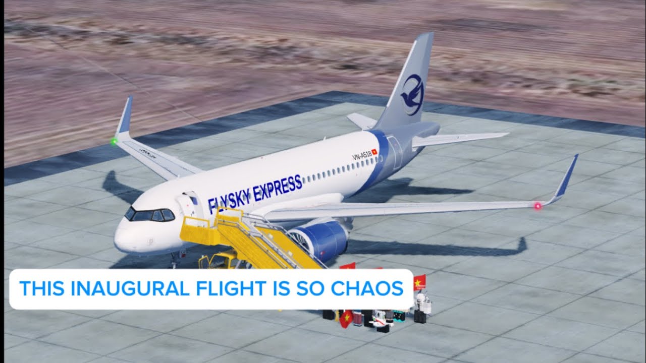 THIS INAUGURAL FLIGHT IS CHAOTIC BUT AMAZING! [-] Flysky Express review