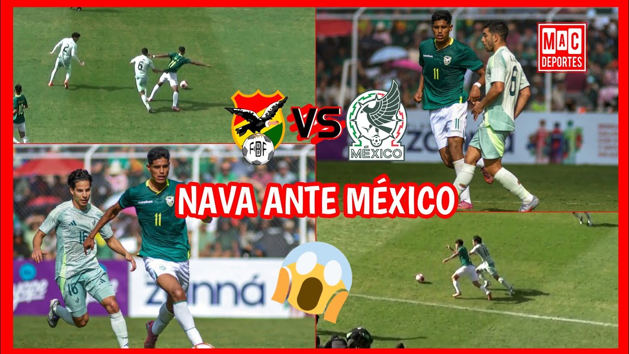 Fernando Nava ante M&eacute;xico (🇧🇴 🆚 🇲🇽) | 𝗠𝗮𝗰 𝗗𝗲𝗽𝗼𝗿𝘁𝗲𝘀