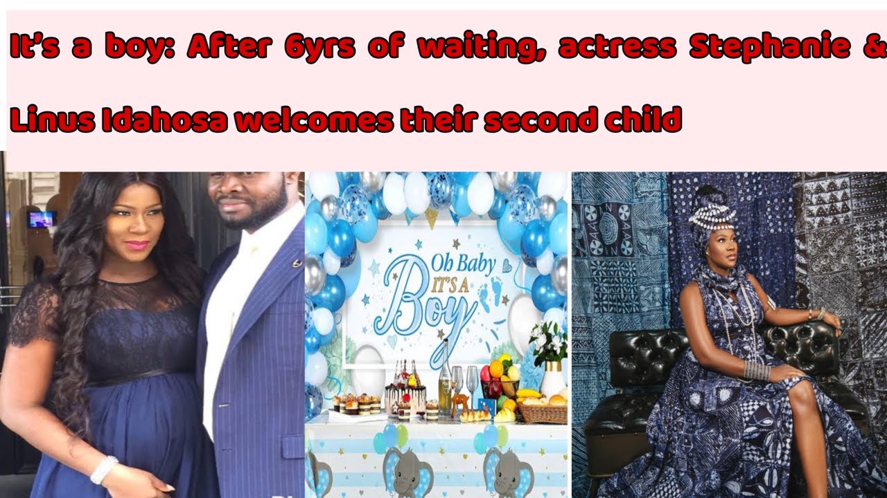 Stephanie And Linus Idahosa welcomes their second child after 6yrs of waiting