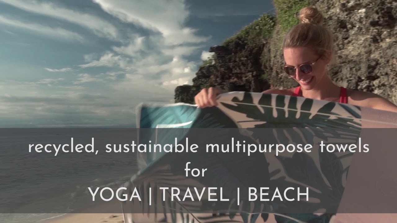 ISLE OF MIND from plastic to sustainable towel