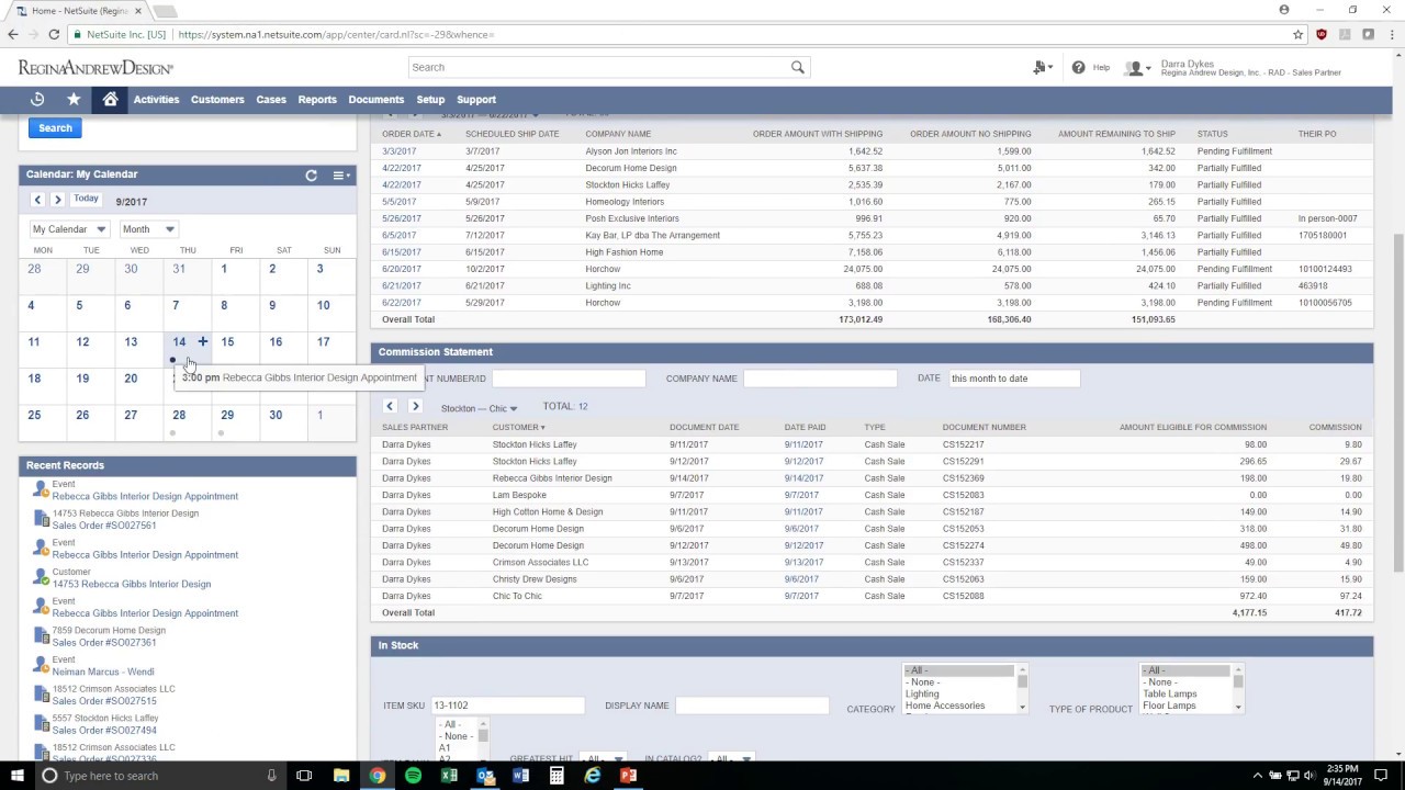 NetSuite | Creating Events