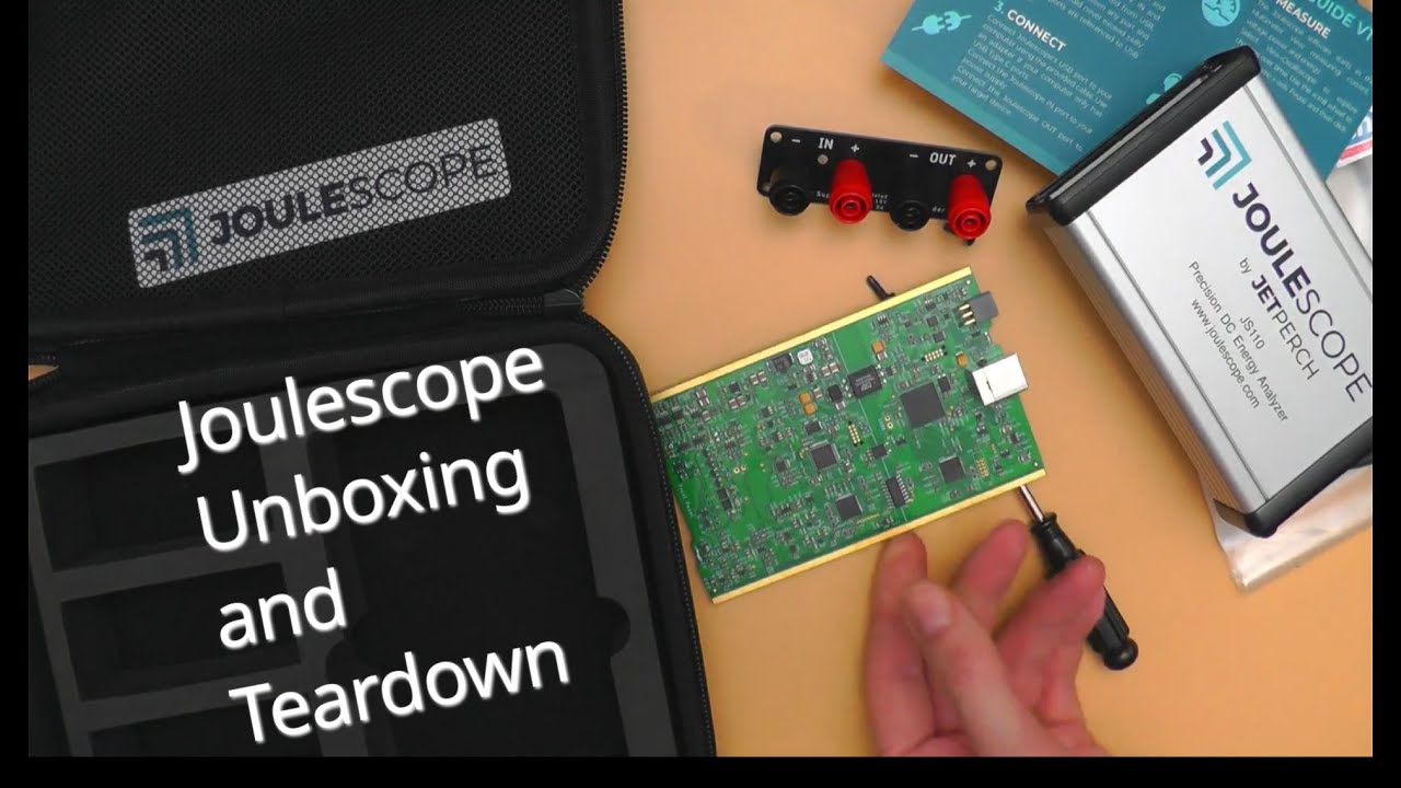Joulescope unboxing and teardown (2021)