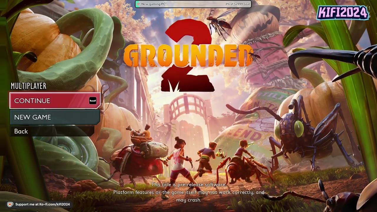 Grounded 2 & NMS 🐞 Playing w/friends! 🪲🐜 BotUlyssesBait Gladiator50N & Yevli #gaming 