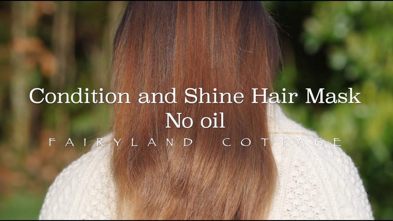 DIY Hair Mask - Shiny and Soft Hair - Low waste and Simple