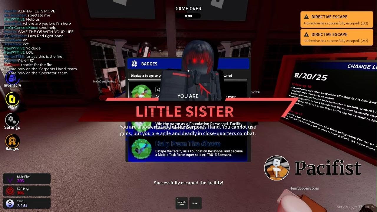 Roblox scp facility breach 049 zombie army