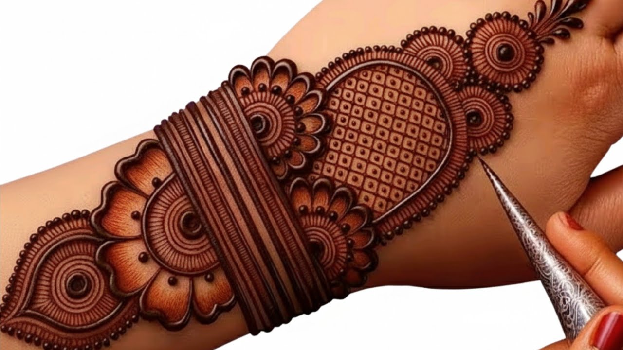 Back Hand Mehndi Design||Arabic Mehndi Design||Henna Con Mehndi Design