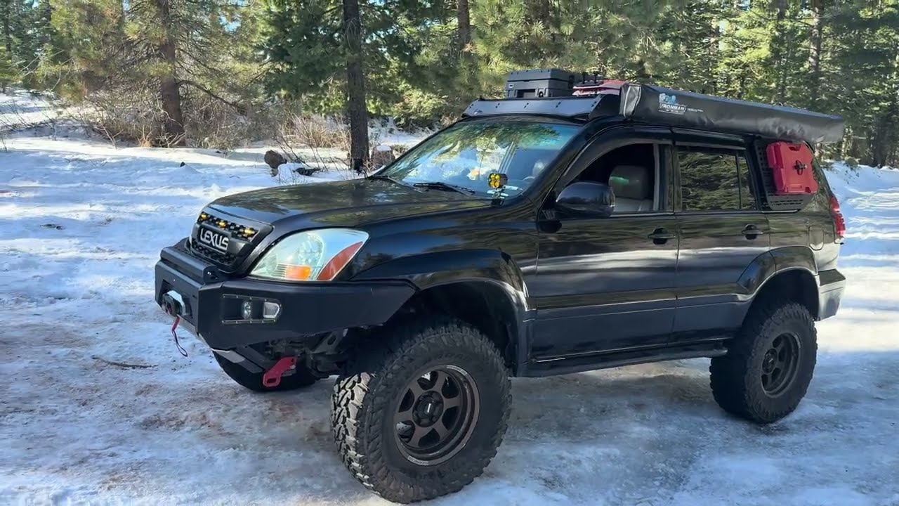 Snow Wheeling For The First Time Ever | GX470