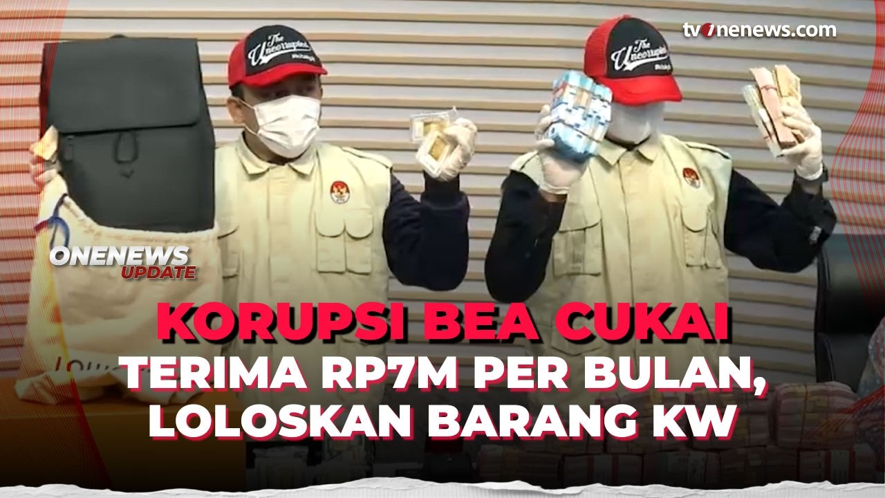 Terbongkar! Pejabat Bea Cukai Terima Rp7 M untuk Loloskan Barang KW | OneNews Update