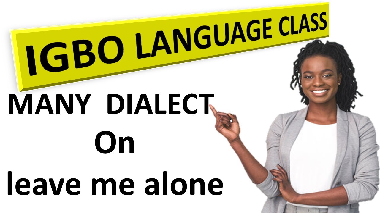 Igbo dialects on 