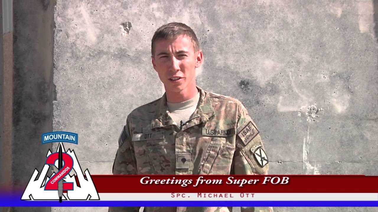 Spc. Michael Ott - Shout Out