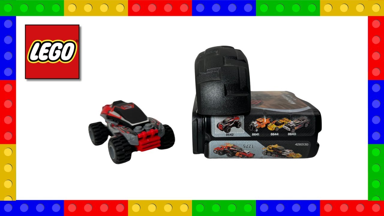 LEGO Monster Crusher 8642 Racers Set Build