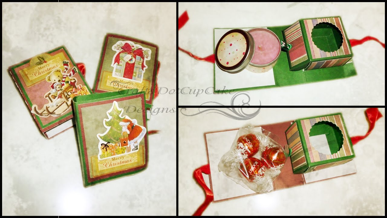 How to make Treat Box - Tutorial - For Candle or Chocolate