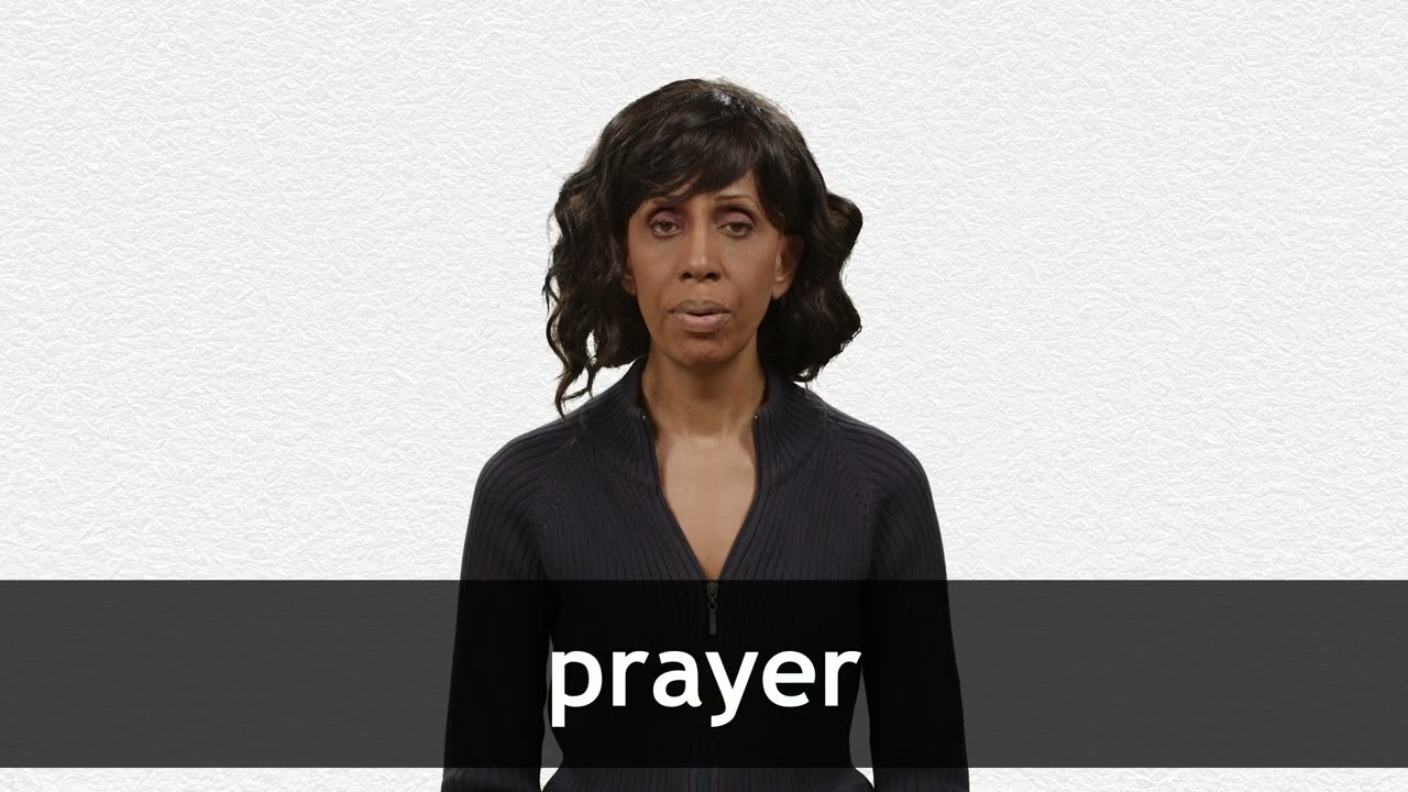 How to pronounce PRAYER in American English