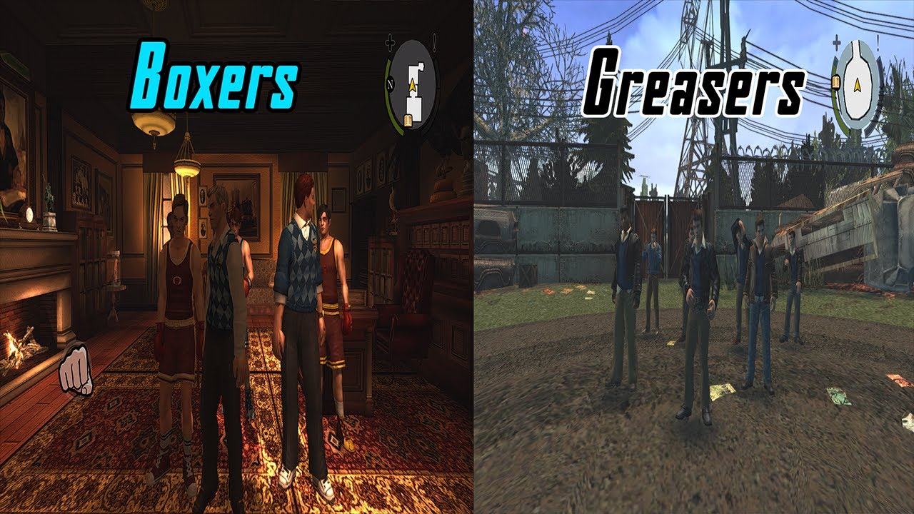 Bully SE: Boxers (boxing health) + Derby vs Greasers