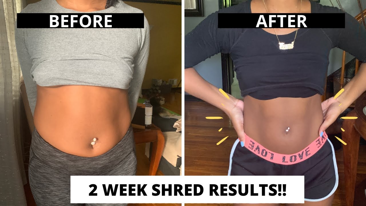 2 WEEK ABS SHRED RESULTS // Chloe Ting Challenge 2020
