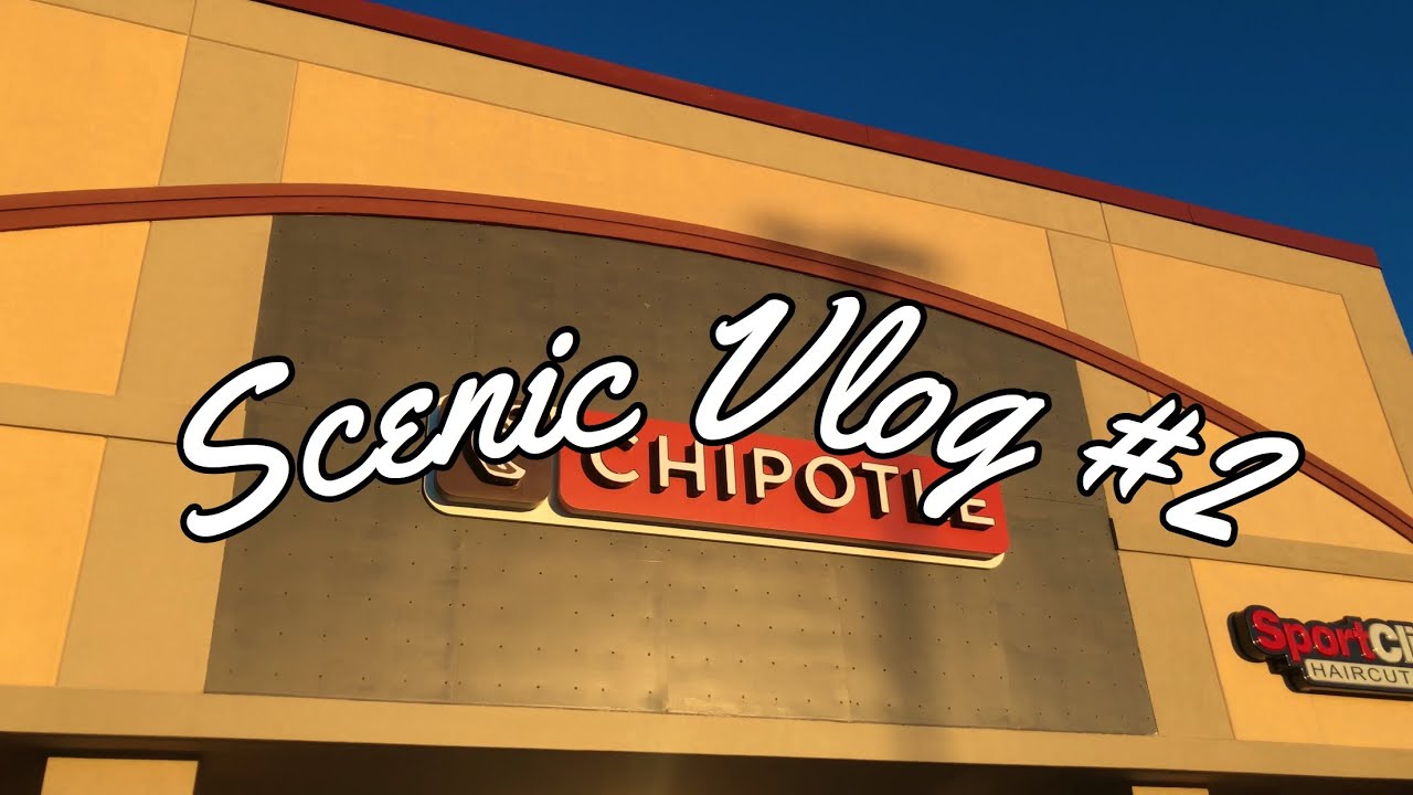 Scenic Vlog #2 (Chipotle/DownTown)