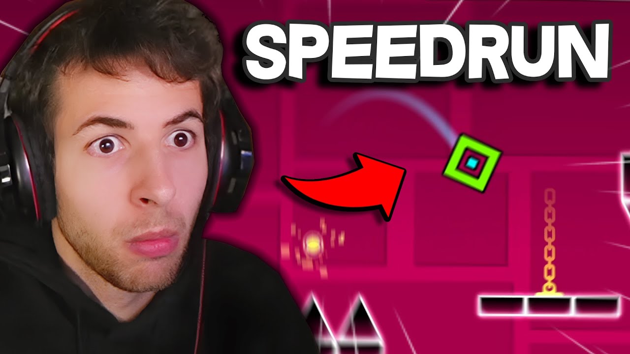 Ho provato a Speedrunnare GEOMETRY DASH...