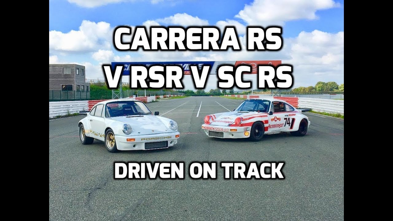 Обзор Porsche Carrera RS против RSR на трассе!