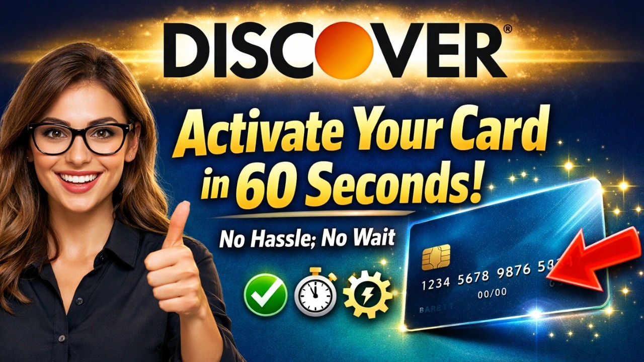 Activate Your Discover Credit Card in Minutes! (2026 Guide)