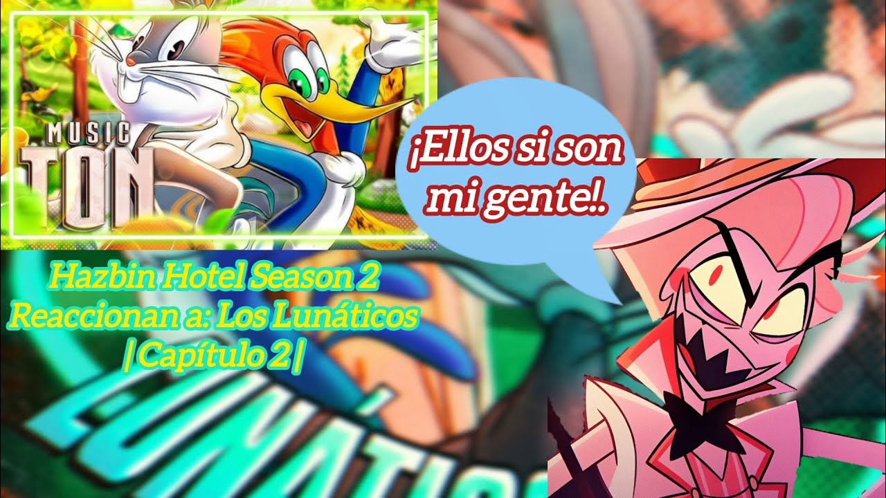 Hazbin Hotel Season 2 Viendo Universos: Lunáticos | Capítulo 2 || @PapyrusDaBatata #hazbinhotel #fyp