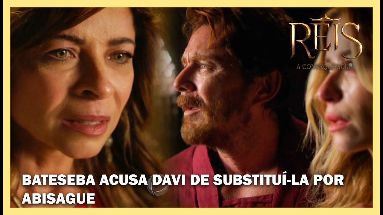 Bateseba acusa Davi de substituí-la por Abisague | NOVELA REIS