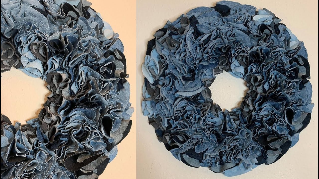 DIY: Denim Wreath {MadebyFate} #477