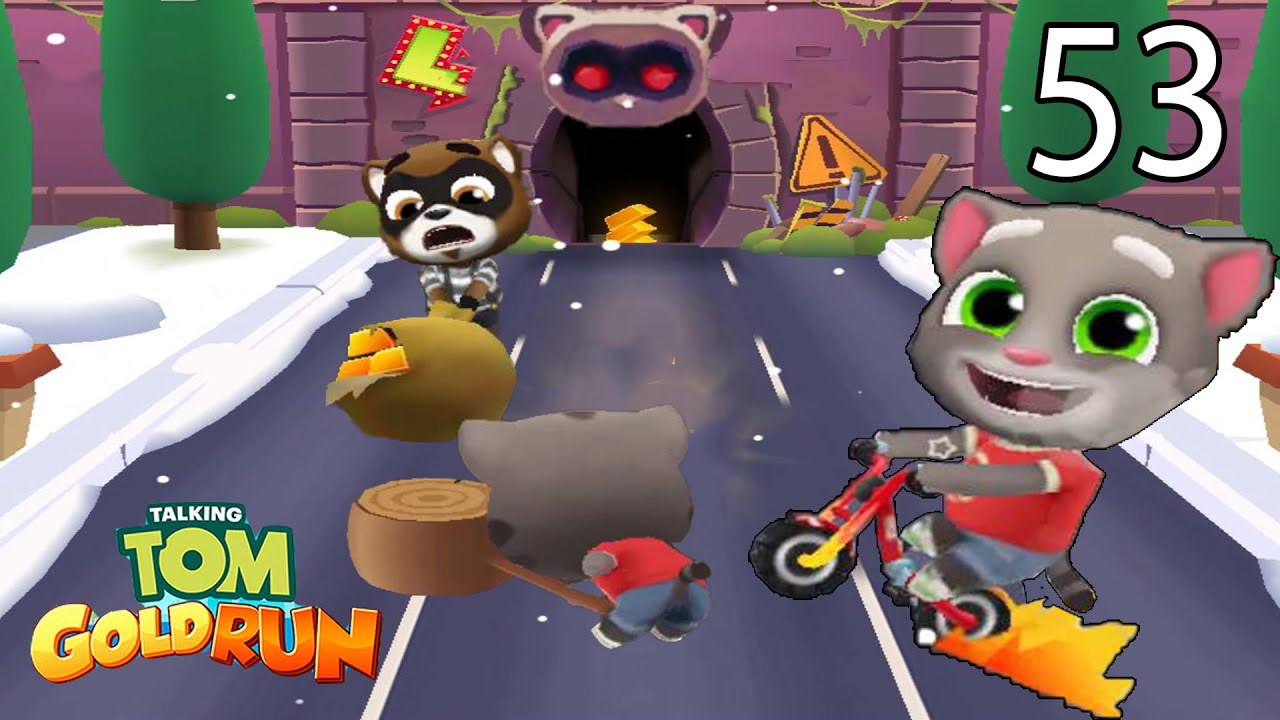 How to Beat the Cyber Boss! 💎 Talking Tom Gold Run Part 53 Walkthrough
