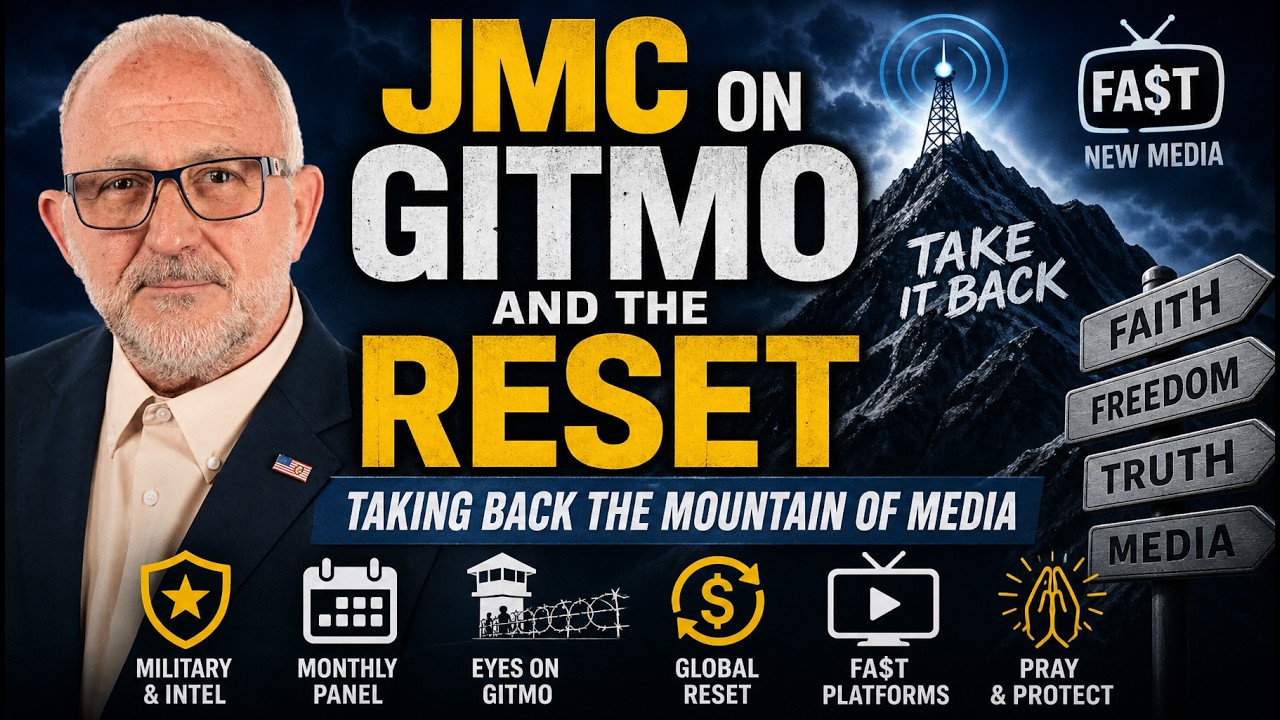 JMC on Gitmo and the Reset! Taking back the Mountain of Media. B2T Show, Sep 1, 2026