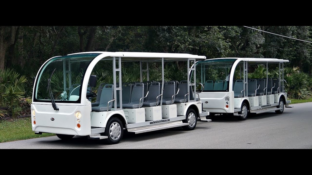 46 Passenger Electric Trolley-Electric Trams For Sale from Moto Electric Vehicles