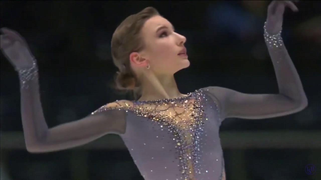 Junior World 2020 Ladies SP Daria Usacheva