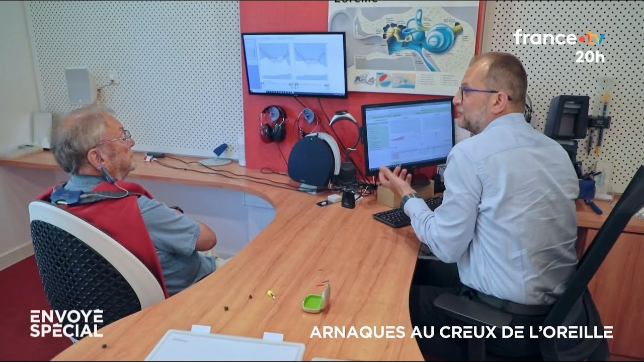 Audioprothèses: Arnaques au creux de l'oreille (JT 20h00 France 2 - 29.10.25)