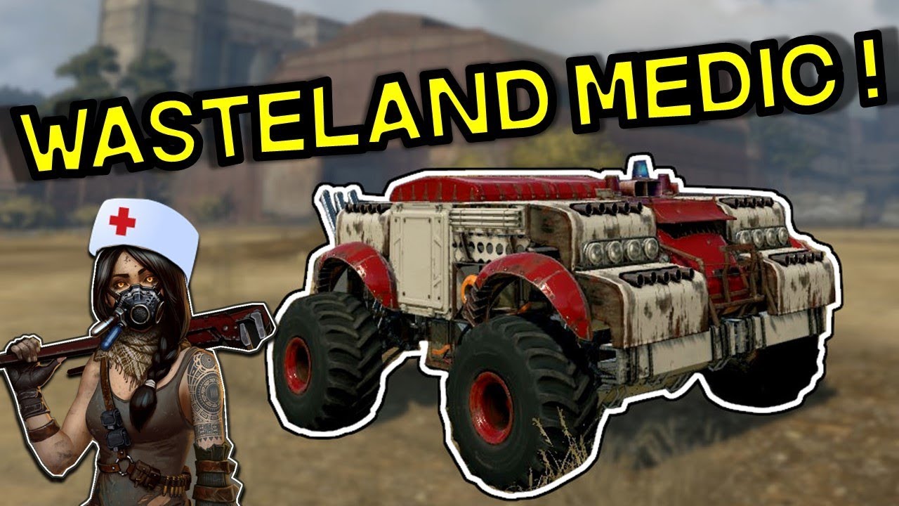 4x Barrier IX Shield Dropper Ambulance -- Crossout