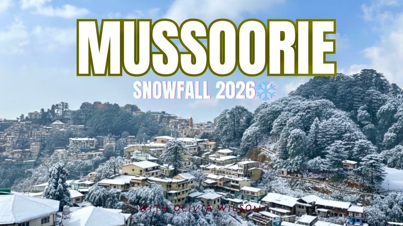 Mussoorie Snowfall 2026 | Mussoorie Complete Information | Heavy Snowfall ❄️