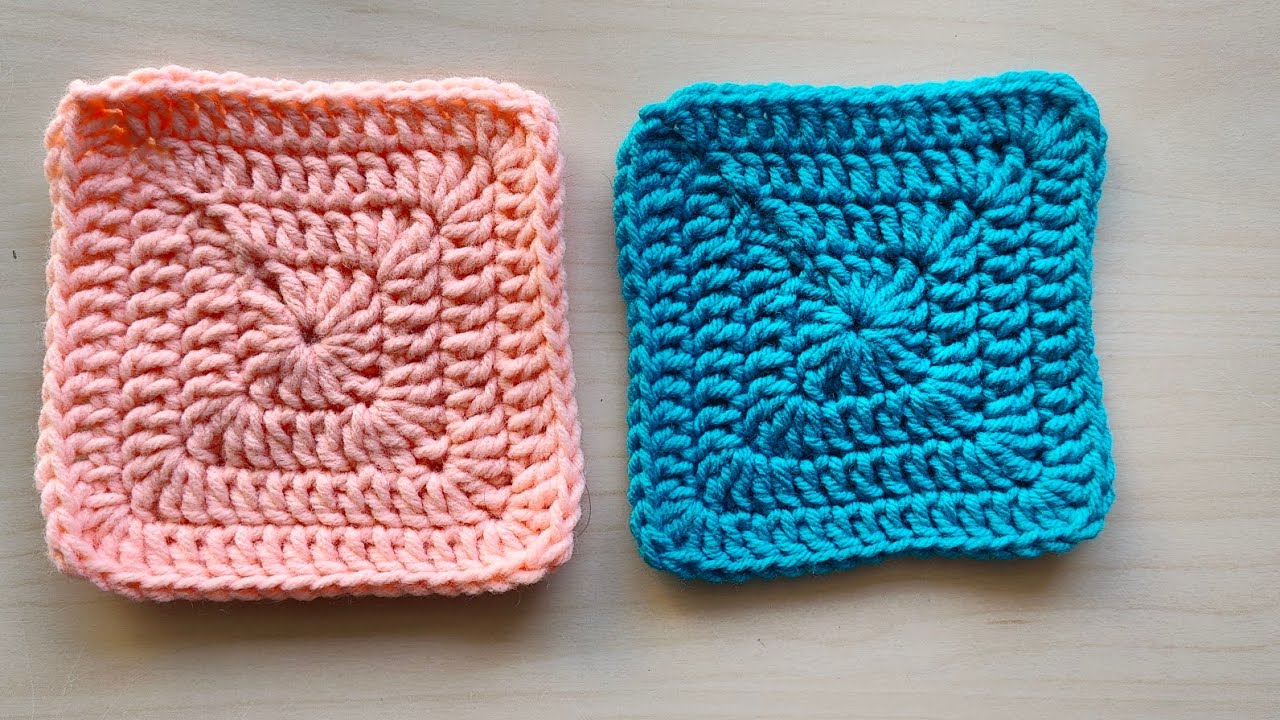 Solid Granny Square Crochet | Crochet Tutorial | Beginner Friendly