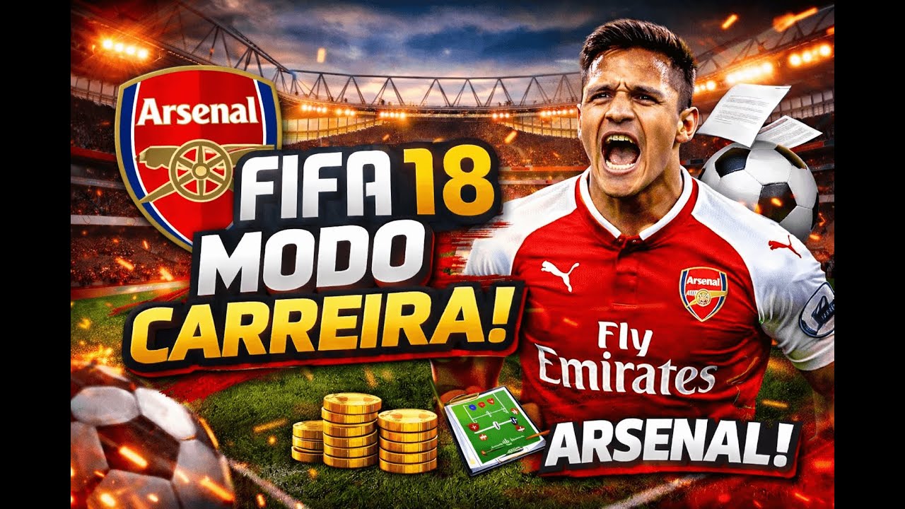 RECONSTRUINDO O ARSENAL: FOCO TOTAL NA BASE! (FIFA 18 Live) Ep#11