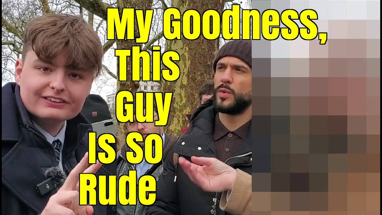 Speakers Corner - The Quran Challenge Crumbles In Front Of a Muslim - ft Young Bob