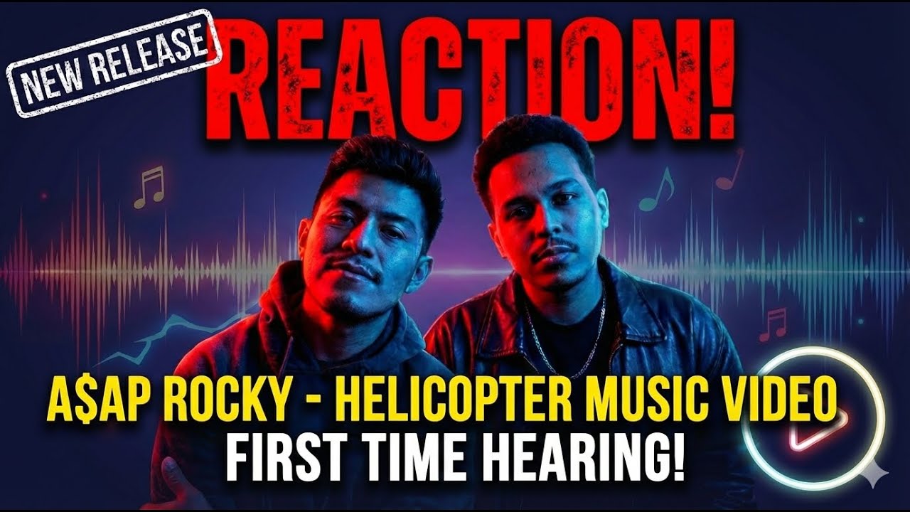 COKE N RUM REACT TO A$AP ROCKY - HELICOPTER(Official Video)