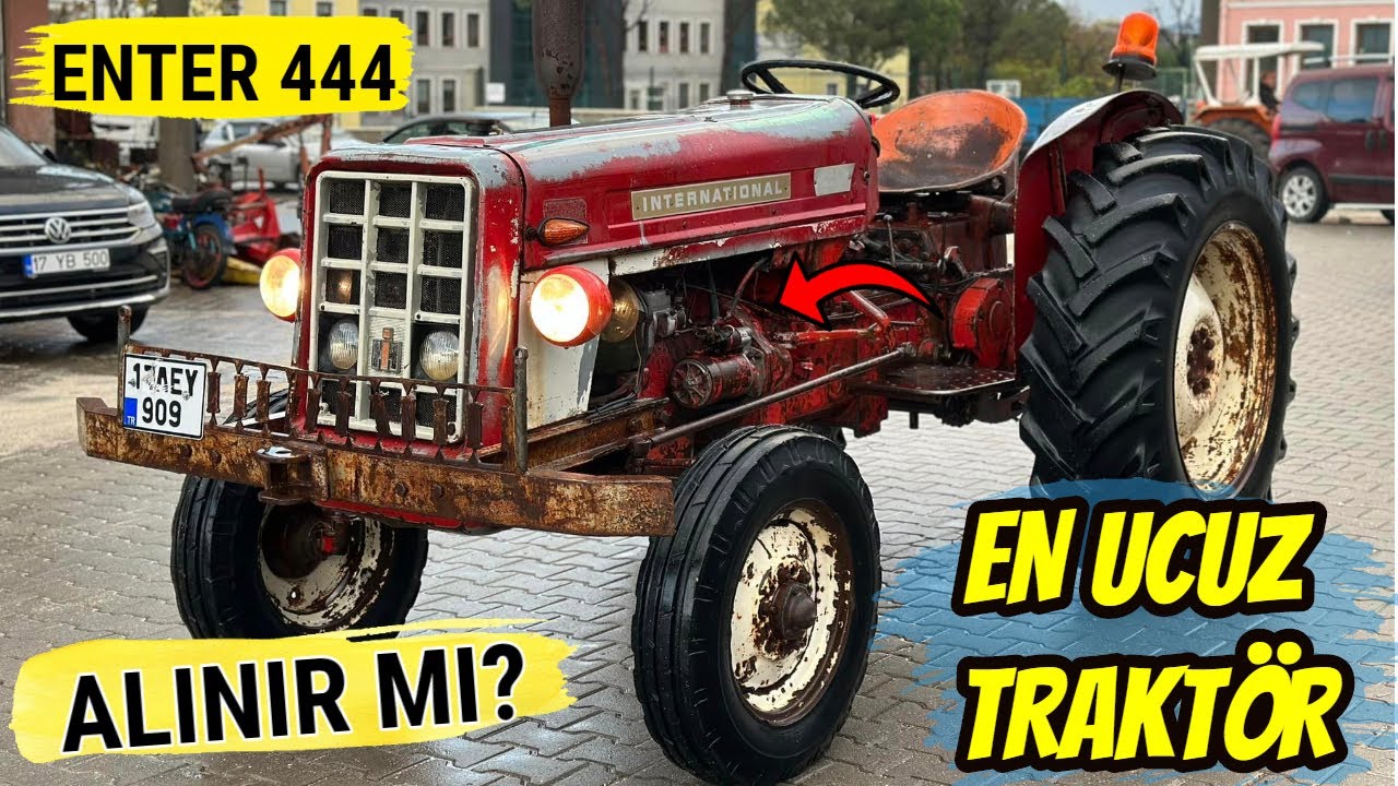 EN UCUZ TRAKÖR ENTER 444 | ENTER 444 Traktör İncelemesi ve Özellikleri - 2.EL FİYATI NEDİR ALINIR MI