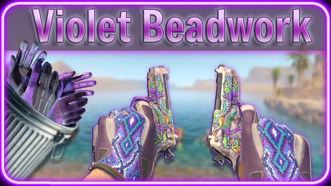 Building The CLEANEST Violet Beadwork Loadout in CS2 | CS Fashion