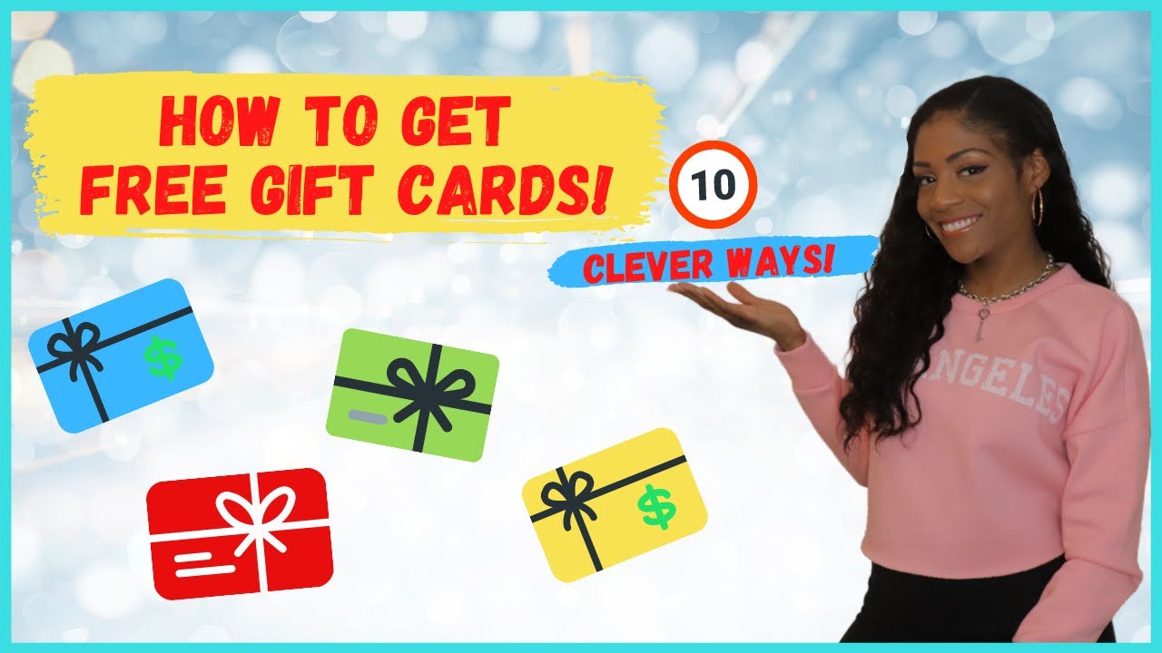 💳 How To Get Free Gift Cards! 10 Clever Ways!
