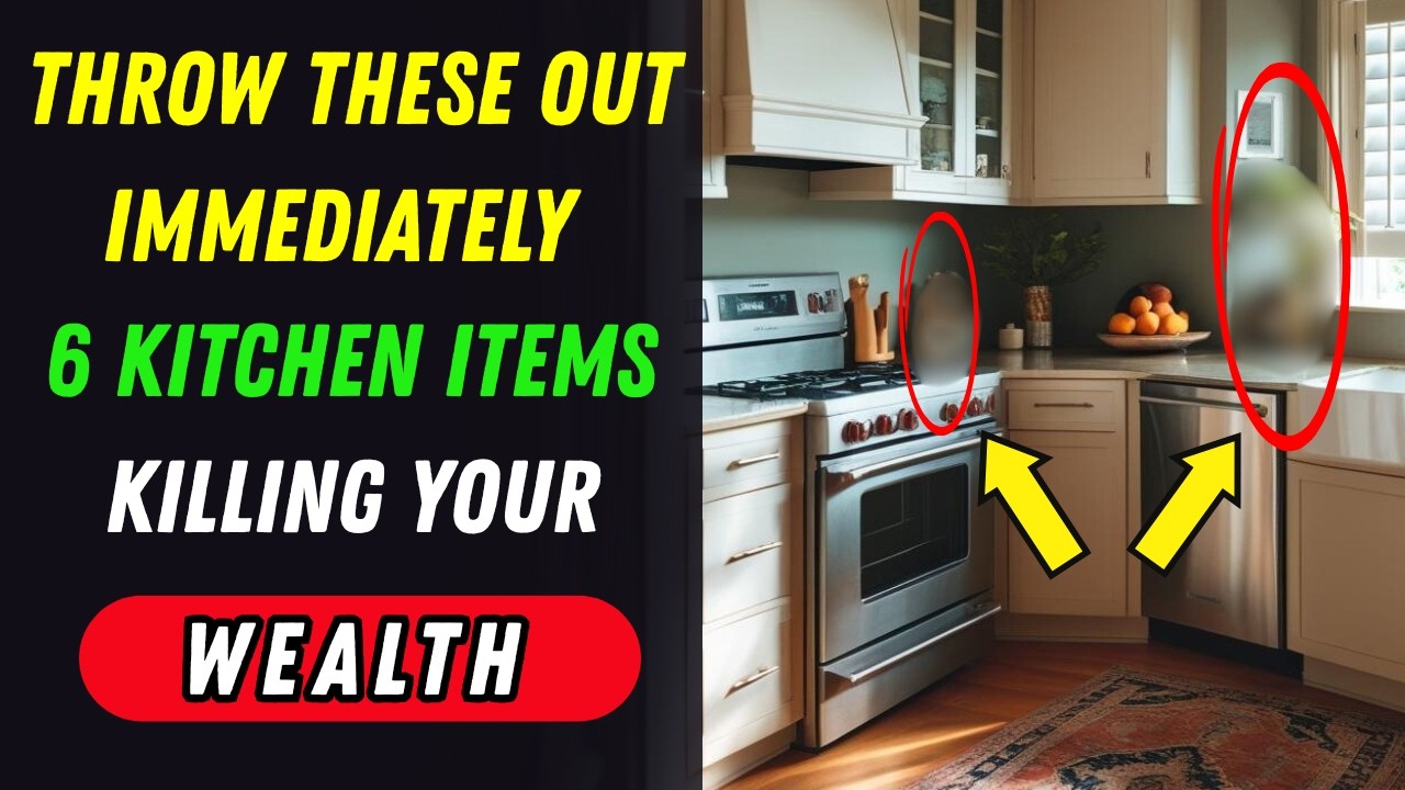 Remove These 6 Kitchen Items And Watch Luck & Wealth Rush Into Your Home