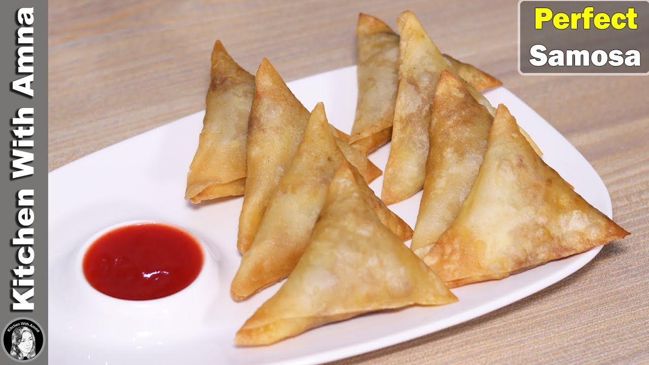 Fajita Chicken Samosa Recipe | 2020 Ramadan Recipes | Kitchen With Amna
