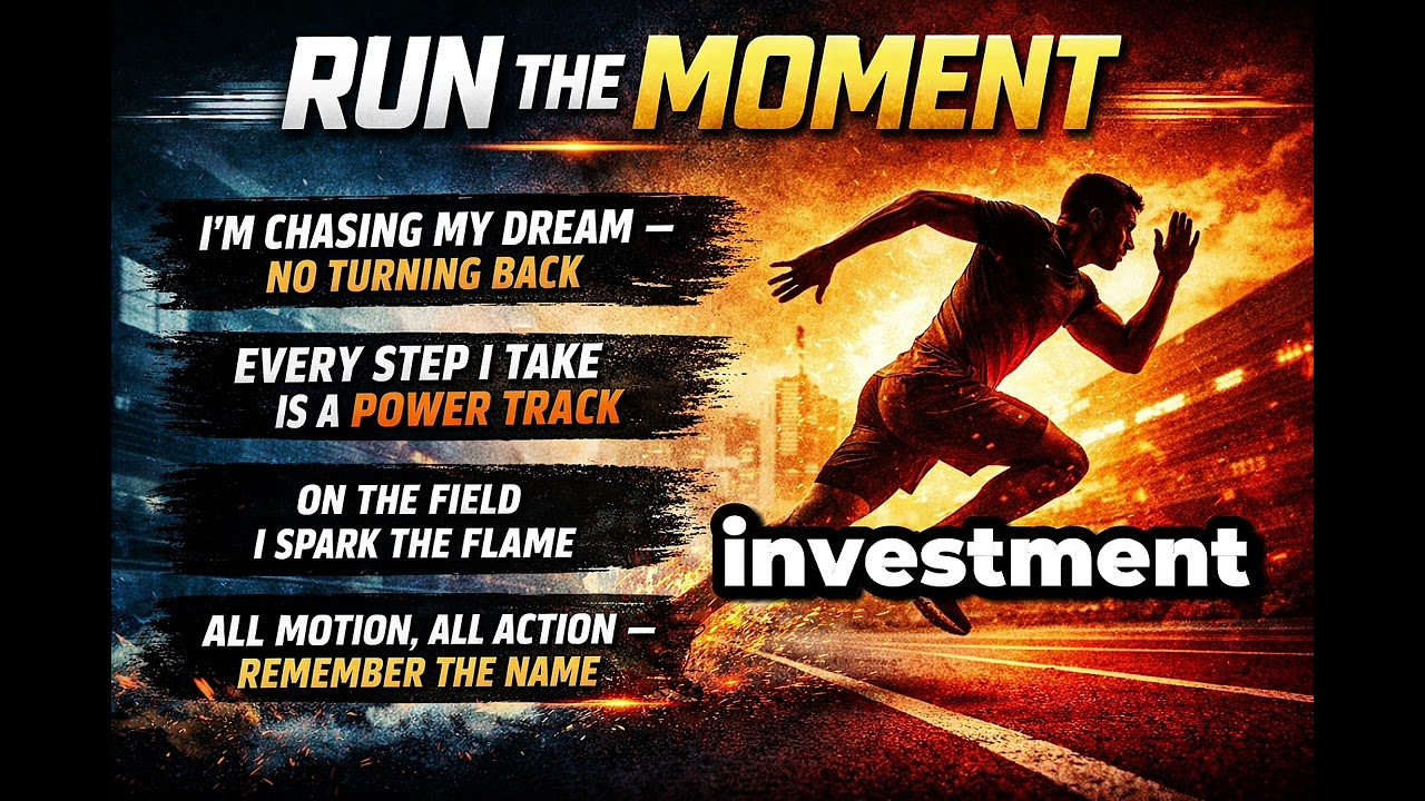 RUN THE MOMENT (MOTIVATIONAL SPORTS BEATS)