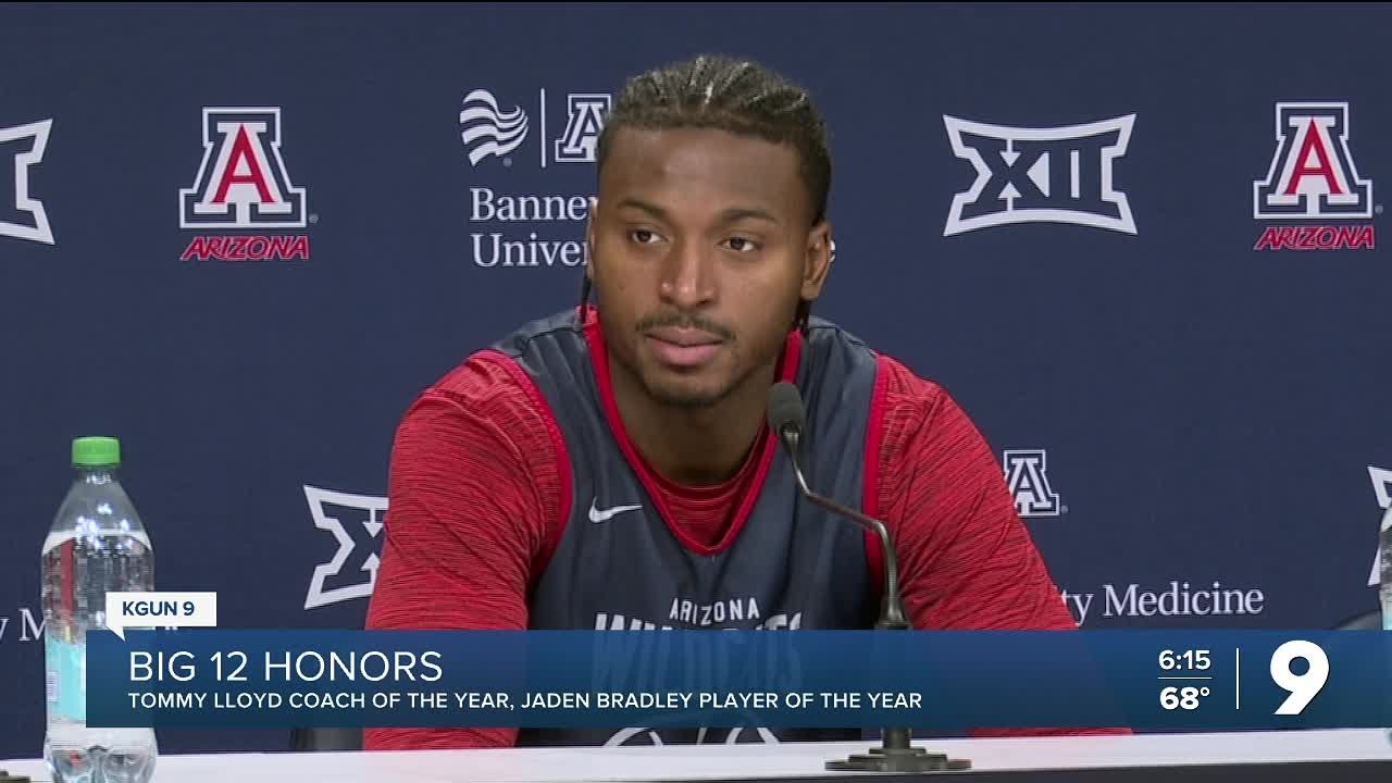 Bradley headlines Big 12 Basketball Awards as Wildcats clean up